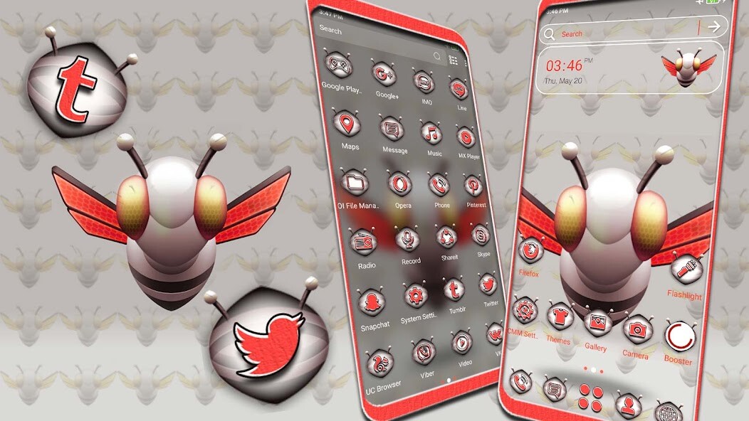Run android online APK Robot Bee Launcher Theme from MyAndroid or emulate Robot Bee Launcher Theme using MyAndroid Run android online APK Robot Bee Launcher Theme from MyAndroid or emulate Robot Bee Launcher Theme using MyAndroid