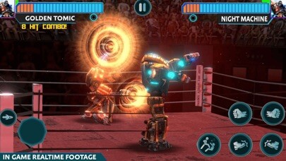 Emulate iPhone app Robot Boxing Fighting Games using MyAndroid Emulate iPhone app Robot Boxing Fighting Games using MyAndroid