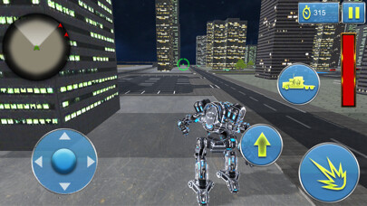 Emulate iPhone app Robot Car War Transform Fight using MyAndroid