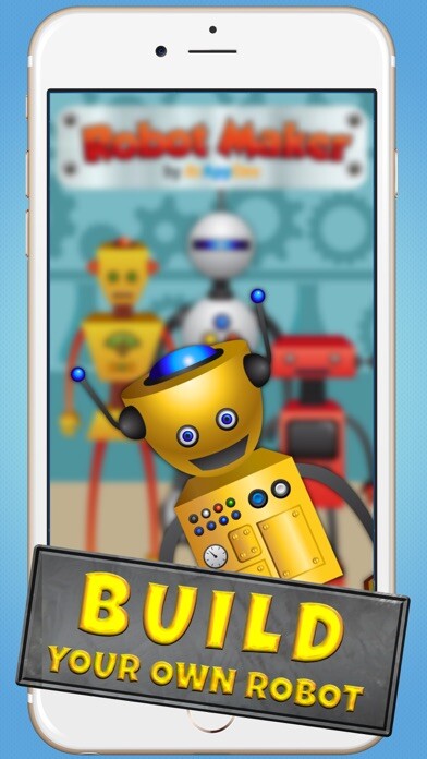 Emulate iPhone app Robot Maker :complete factory to buid your own bot using MyAndroid