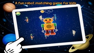 Emulate iPhone app Robot match - fun for children using MyAndroid Emulate iPhone app Robot match - fun for children using MyAndroid