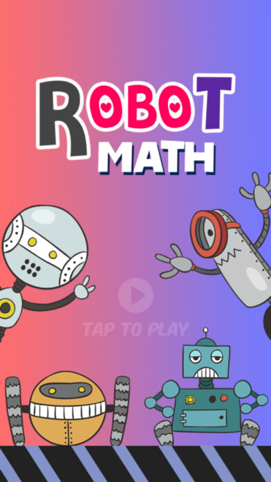 Emulate iPhone app Robot Math - 3rd Grade using MyAndroid