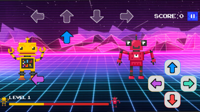 Emulate iPhone app Robot Music Arena Game using MyAndroid Emulate iPhone app Robot Music Arena Game using MyAndroid