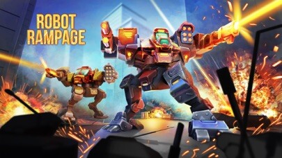 Emulate iPhone app Robot Rampage - Steel War using MyAndroid Emulate iPhone app Robot Rampage - Steel War using MyAndroid