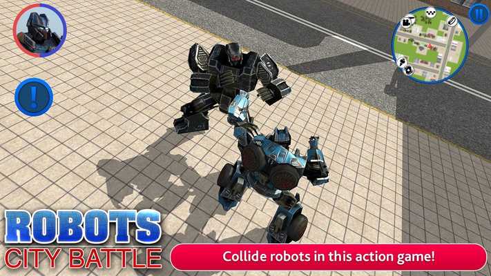 Emulate Android APK Robots: City Battle Emulate Android APK Robots: City Battle
