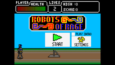 Emulate iPhone app Robots of Rage - Ad Free using MyAndroid