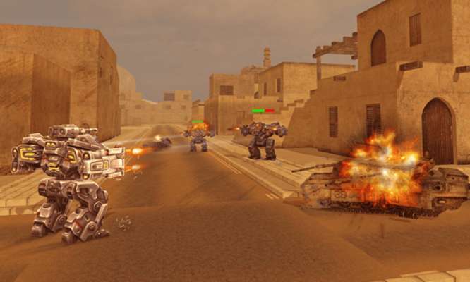 Emulate Android APK Robots War Fighting 2 - futuristic battle machines