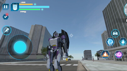 Emulate iPhone app Robot Transform Car Simulator using MyAndroid Emulate iPhone app Robot Transform Car Simulator using MyAndroid