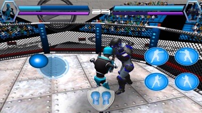 Emulate iPhone app Robot Virtual Boxing 3D using MyAndroid