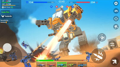 Emulate iPhone app Robot war:Modern Combat FPS using MyAndroid Emulate iPhone app Robot war:Modern Combat FPS using MyAndroid
