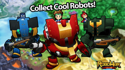 Emulate iPhone app ROBOWAR - Robot VS Alien using MyAndroid