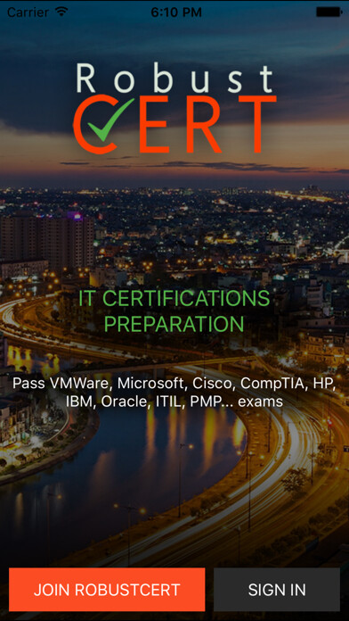 Emulate iPhone app RobustCert using MyAndroid