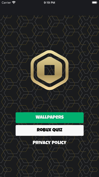 Emulate iPhone app Robux Wallpapers for Roblox using MyAndroid