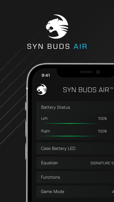 Emulate iPhone app ROCCAT SYN Buds Air using MyAndroid