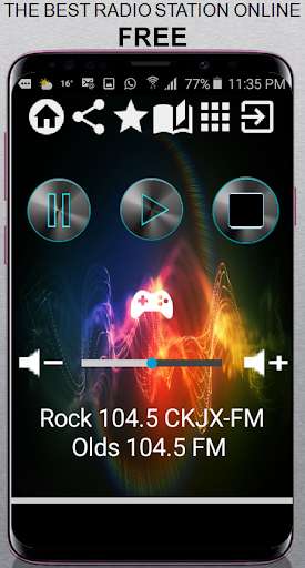 Emulate Android APK Rock 104.5 CKJX-FM Olds 104.5 FM CA App Radio Free Emulate Android APK Rock 104.5 CKJX-FM Olds 104.5 FM CA App Radio Free