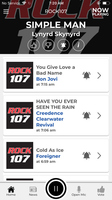 Emulate iPhone app Rock 107 WEZX using MyAndroid Emulate iPhone app Rock 107 WEZX using MyAndroid
