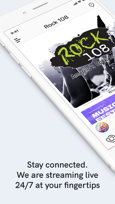 Emulate iPhone app Rock 108 using MyAndroid Emulate iPhone app Rock 108 using MyAndroid