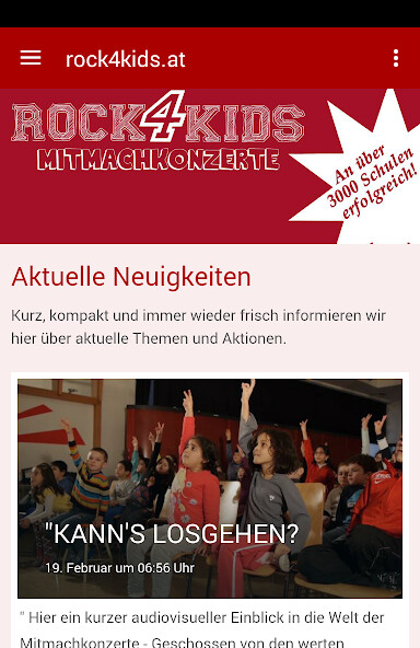 Run android online APK Rock4Kids from MyAndroid or emulate Rock4Kids using MyAndroid