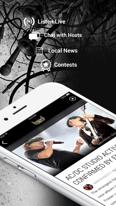 Emulate iPhone app Rock 96.7 - Casper (KRNK) using MyAndroid Emulate iPhone app Rock 96.7 - Casper (KRNK) using MyAndroid