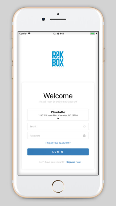 Emulate iPhone app Rockbox Fitness App using MyAndroid
