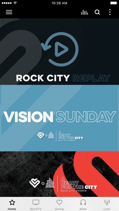 Emulate iPhone app Rock City App using MyAndroid