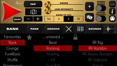 Emulate iPhone app Rock Drum Machine Lite using MyAndroid Emulate iPhone app Rock Drum Machine Lite using MyAndroid