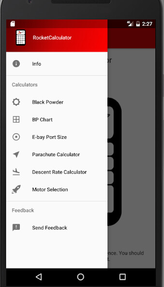Run android online APK Rocket Calculator from MyAndroid or emulate Rocket Calculator using MyAndroid