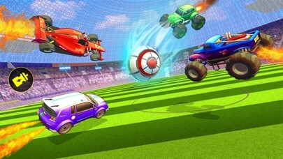 Emulate iPhone app Rocket Car Football Games using MyAndroid