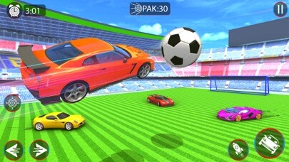 Emulate iPhone app Rocket Car Soccer League Mania using MyAndroid Emulate iPhone app Rocket Car Soccer League Mania using MyAndroid