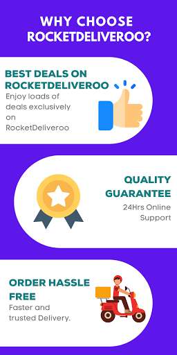 Run android online APK Rocket Deliveroo from MyAndroid or emulate Rocket Deliveroo using MyAndroid