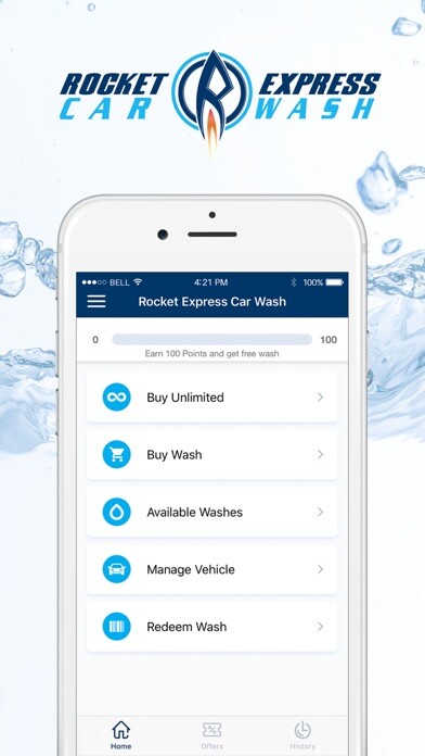 Emulate iPhone app Rocket Express Car Wash using MyAndroid Emulate iPhone app Rocket Express Car Wash using MyAndroid