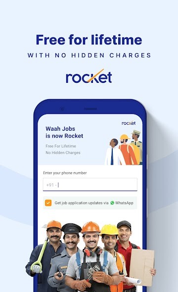 Run android online APK Rocket Job Search App in India from MyAndroid or emulate Rocket Job Search App in India using MyAndroid