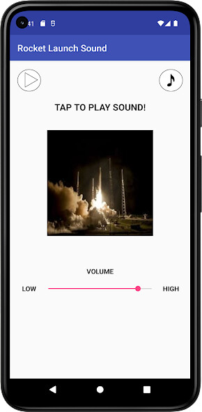 Run android online APK Rocket Launch Sound from MyAndroid or emulate Rocket Launch Sound using MyAndroid