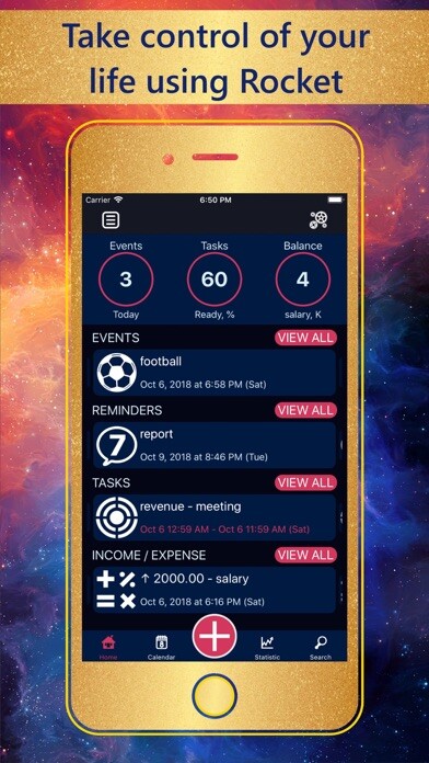 Emulate iPhone app Rocket - Personal organizer using MyAndroid Emulate iPhone app Rocket - Personal organizer using MyAndroid