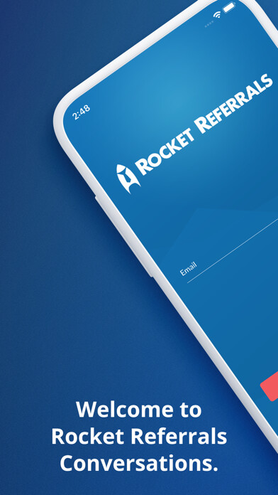 Emulate iPhone app Rocket Referrals Conversations using MyAndroid