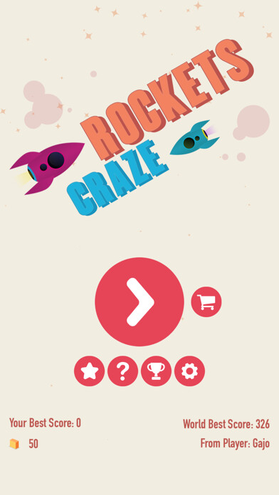 Emulate iPhone app Rockets Craze using MyAndroid