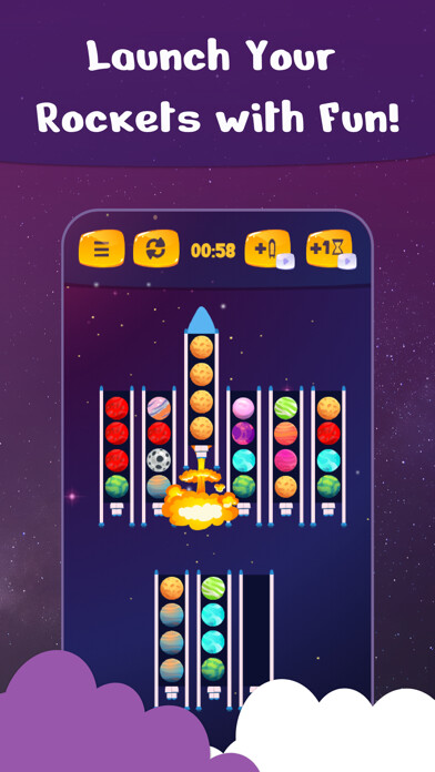 Emulate iPhone app Rocket Sort Puzzle Games using MyAndroid Emulate iPhone app Rocket Sort Puzzle Games using MyAndroid