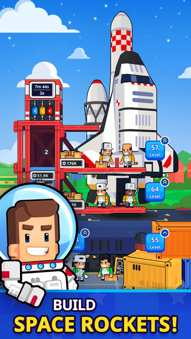 Run android online APK Rocket Star: Idle Tycoon Game from MyAndroid or emulate Rocket Star: Idle Tycoon Game using MyAndroid
