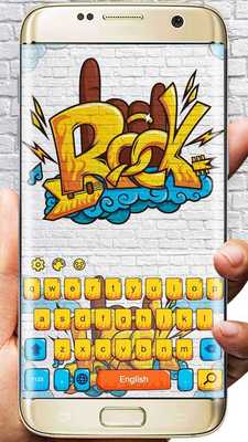 Emulate Android APK Rock Graffiti Theme(Keyboard)