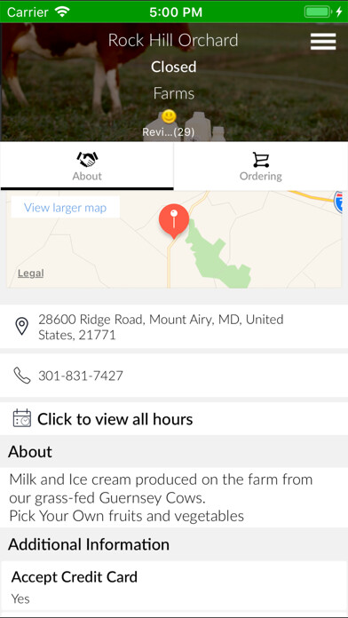 Emulate iPhone app Rock Hill Orchard using MyAndroid Emulate iPhone app Rock Hill Orchard using MyAndroid