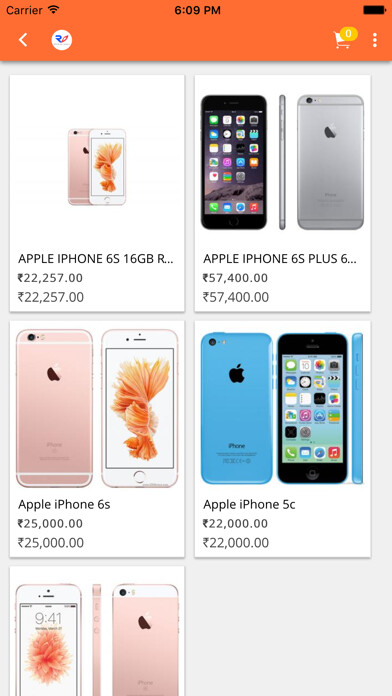 Emulate iPhone app Rocking Deals using MyAndroid