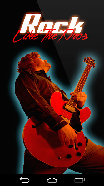 Run android online APK Rock Like The Pros Play Guitar from MyAndroid or emulate Rock Like The Pros Play Guitar using MyAndroid