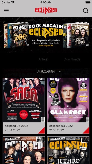 Emulate iPhone app Rockmagazin eclipsed using MyAndroid Emulate iPhone app Rockmagazin eclipsed using MyAndroid