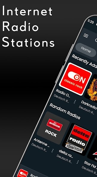 Run android online APK Rock Music Internet Radio from MyAndroid or emulate Rock Music Internet Radio using MyAndroid