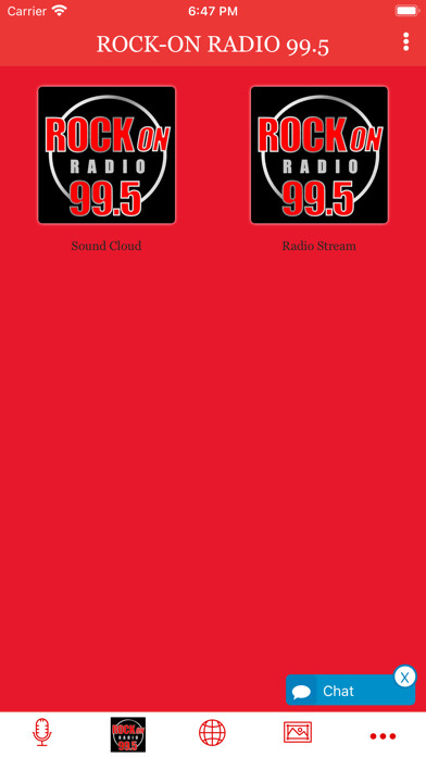 Emulate iPhone app ROCK-ON RADIO 99.5 using MyAndroid Emulate iPhone app ROCK-ON RADIO 99.5 using MyAndroid