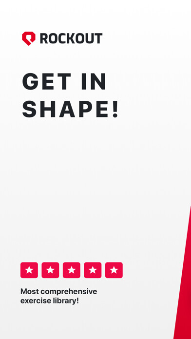 Emulate iPhone app Rockout - Workout Exercises using MyAndroid