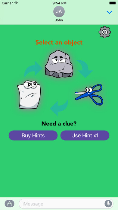 Emulate iPhone app Rock Paper Scissors iMessages using MyAndroid Emulate iPhone app Rock Paper Scissors iMessages using MyAndroid