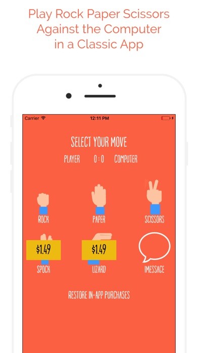 Emulate iPhone app Rock Paper Scissors — with extension for iMessage using MyAndroid Emulate iPhone app Rock Paper Scissors — with extension for iMessage using MyAndroid