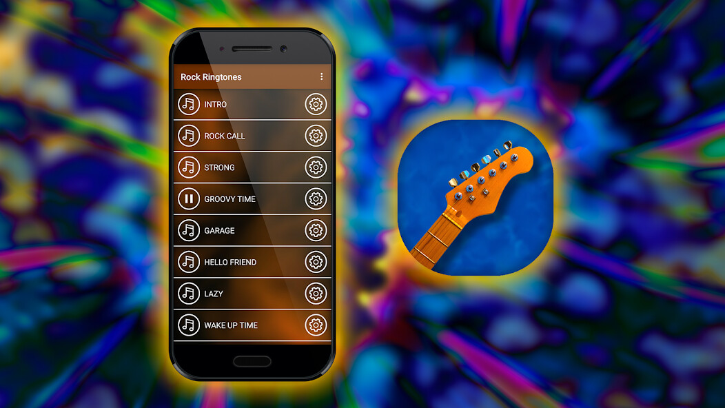 Run android online APK Rock Ringtones - Cool melodies from MyAndroid or emulate Rock Ringtones - Cool melodies using MyAndroid