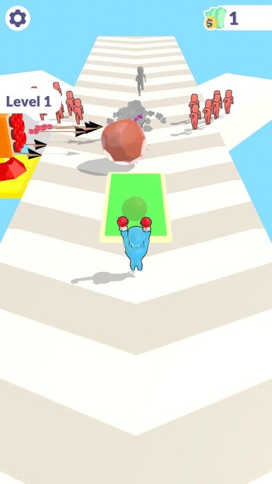 Emulate iPhone app Rock Roller 3D using MyAndroid